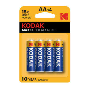 Батарейка-пальчиковая Kodak Max AAx4 1.5V