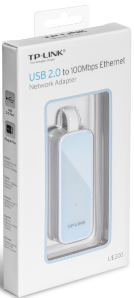 Сетевая карта TP-Link UE200 / USB 2.0 ? Ethernet / 100 Mbps