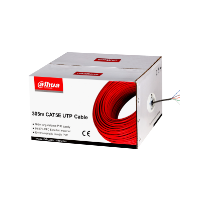 Сетевой кабель Dahua DH-PFM920I-5EUN UTP CAT5 беcкислородная медь 305m