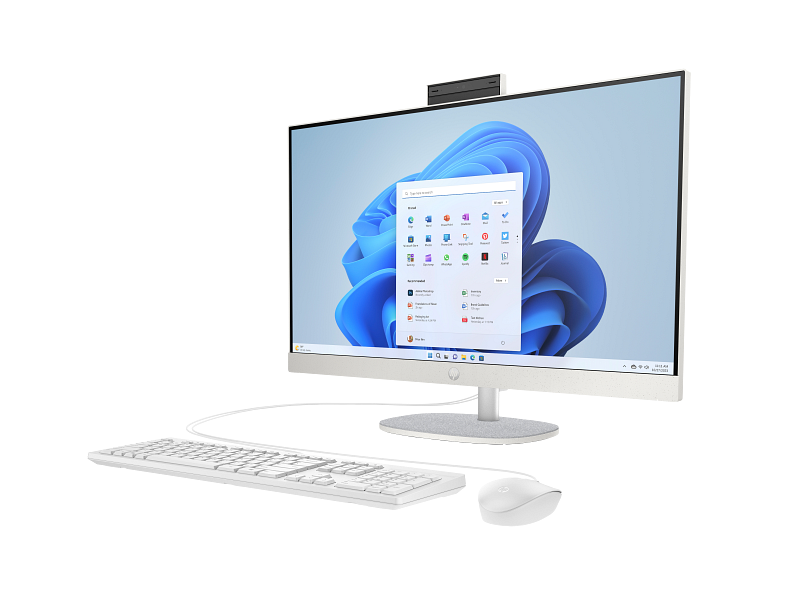 Моноблок 27" HP All-in-One 27-CR0034nh / Core i7-1355U / 16GB / 512GB SSD / NT / DOS