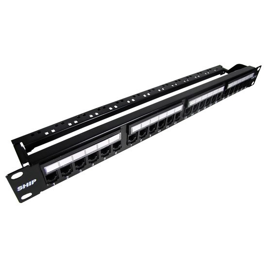 Патч-панель UTP CAT6 24 порта Shipgroup P197-24U-C6-SI