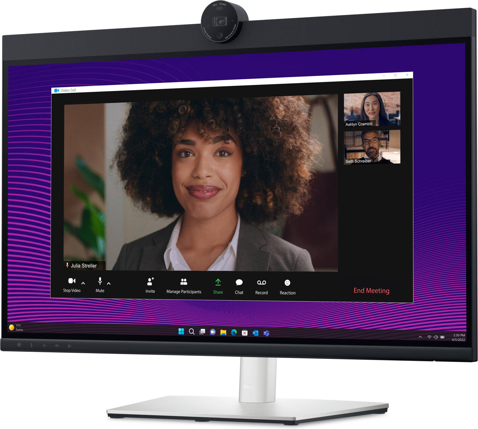 Монитор 27" Dell Pro Plus P2724DEB / QHD / Video Conferencing