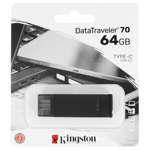Флеш карта 64GB USB 3.0 Kingston DT70/64GB