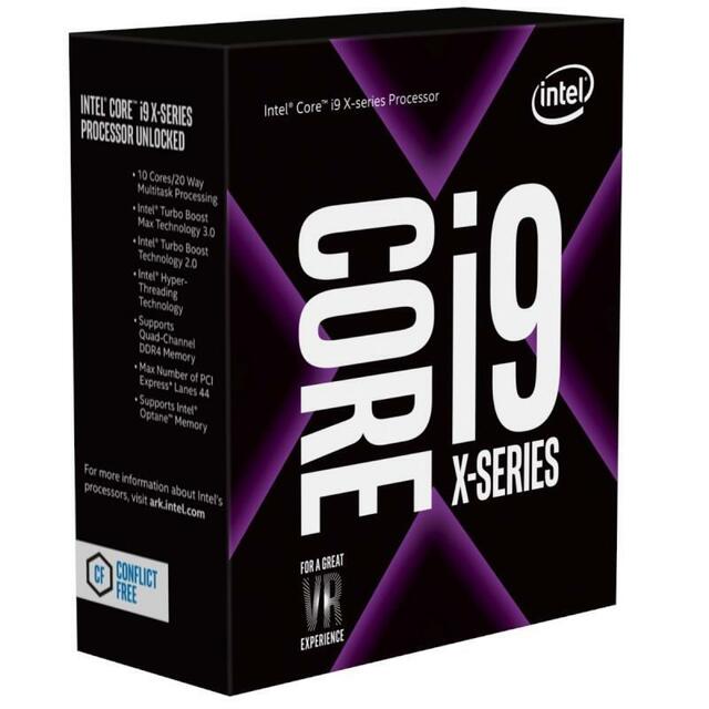 Процессор Intel Core i9-10900X / 3.7GHz (Turbo) / 10 ядер / 19.25MB Cache / 165W / LGA2066