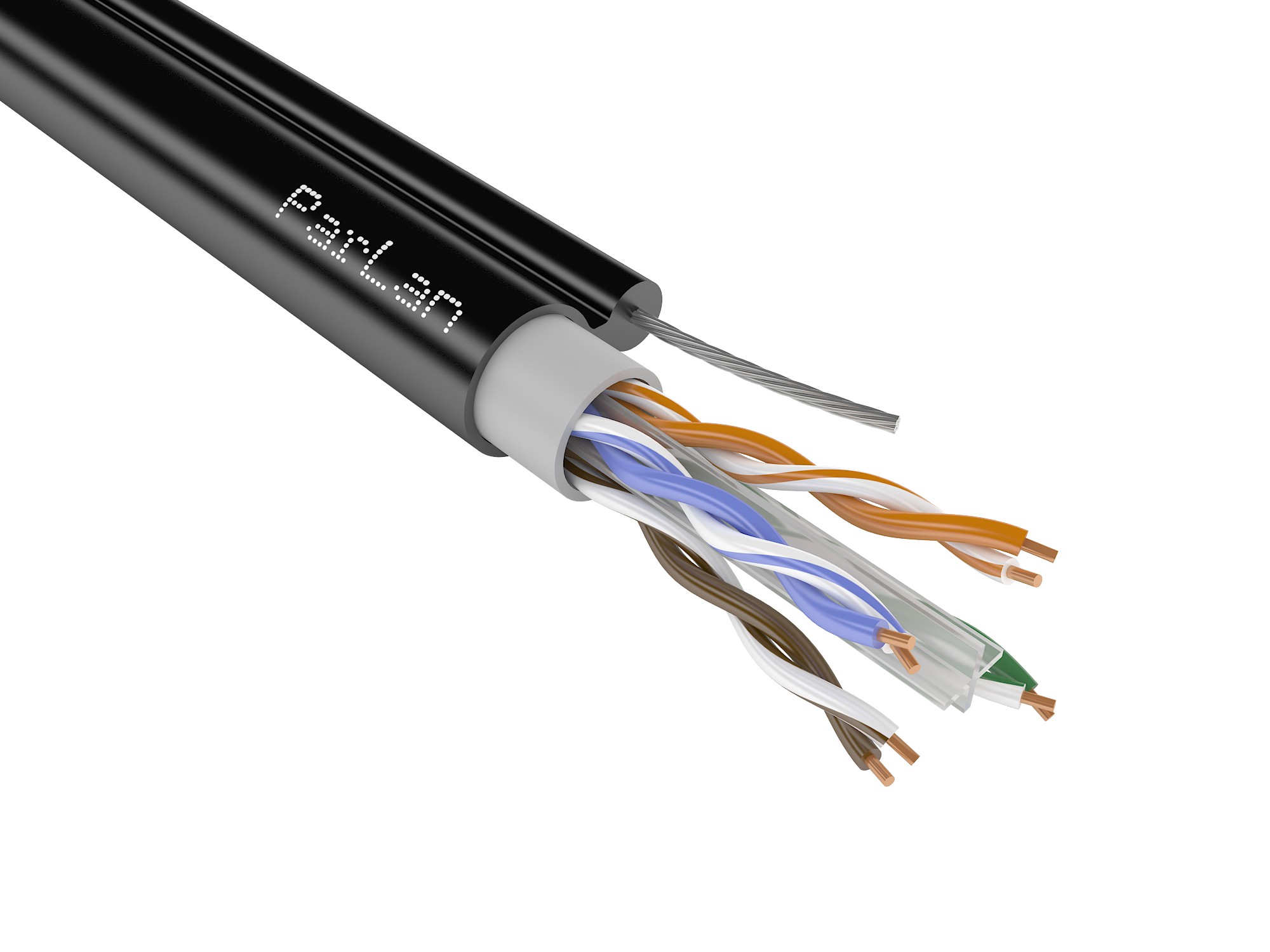 Сетевой кабель UTP Sinon CAT.6 23 AWG 0.57  4*2*0.57mm  bare copper( oxygen free copper)