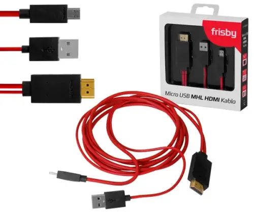 Переходник Frisby FA-HD47 / Micro USB (MHL) - HDMI / кабель-адаптер