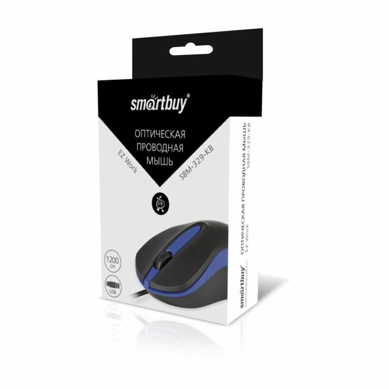 Мышь беспроводная SmartBuy ONE 329/331 Black (SBM-332AG-K)