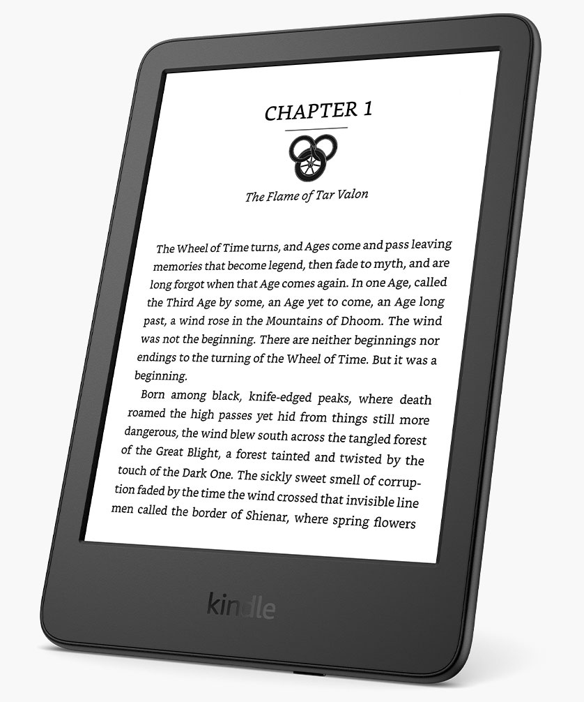 Электронная книга 6” Kindle Gen 11 (16GB) / 300 ppi / E-Ink / подсветка / Wi-Fi / Black