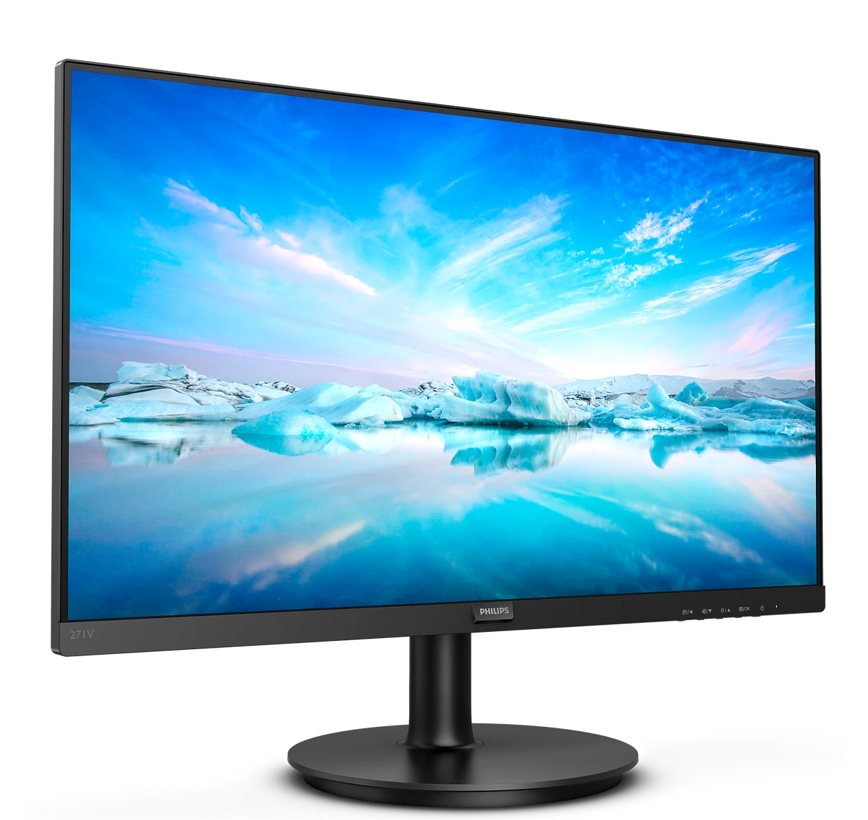 Монитор 27" Philips 271V8/89 FHD 1920x1080 75Hz IPS LED