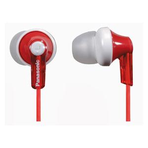 Наушники проводные Panasonic RP-HJE118GUR / 3.5mm / Red