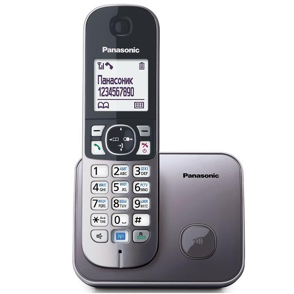 Телефон беспроводной DECT Panasonic TG6811  (трубка с цв.ЖК диспл., DECT)