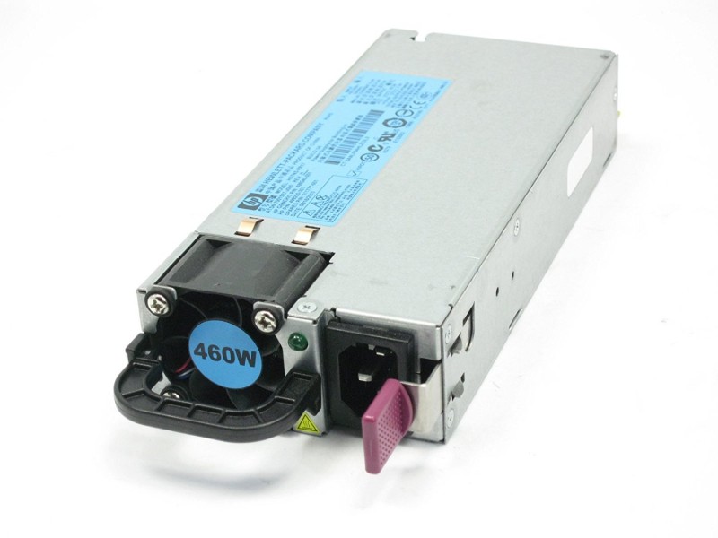 Блок питания для сервера 460W HE 12V Общий слот Gold горячяя замена HP