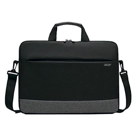 Сумка для ноутбука 15.6" 23302 / кожа / черный