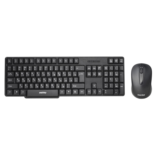 Клавиатура + мышь беспроводные Smartbuy SBC-236374AG-K Black