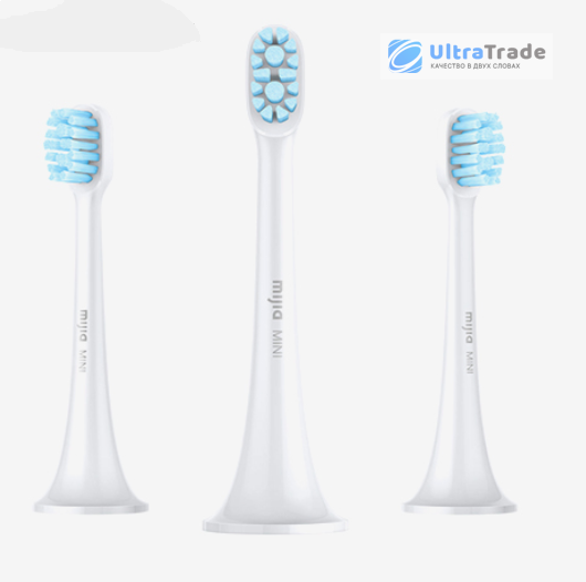 Сменные насадки для зубной щетки Xiaomi Mijia Smart Sonic Electric Toothbrush 3 шт (DDYST01SKS)